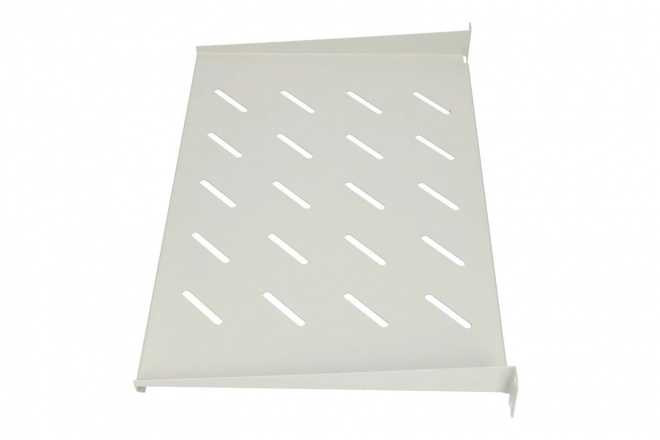 Stevige plank voor hangkasten 1U 300mm 19 inch grijs