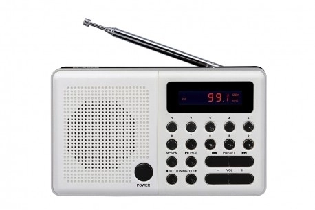 Radio Pliszka USB, FM weiß