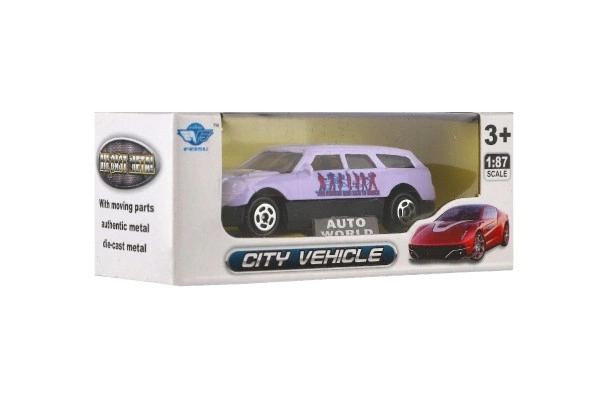 Auto metaal 7cm in doosje