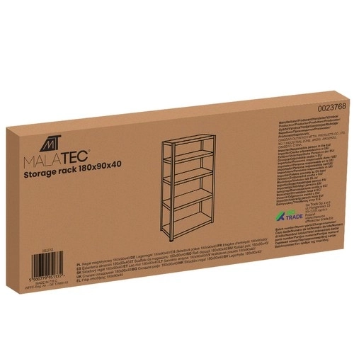 Large and Sturdy Shelving Unit with 5 Shelves