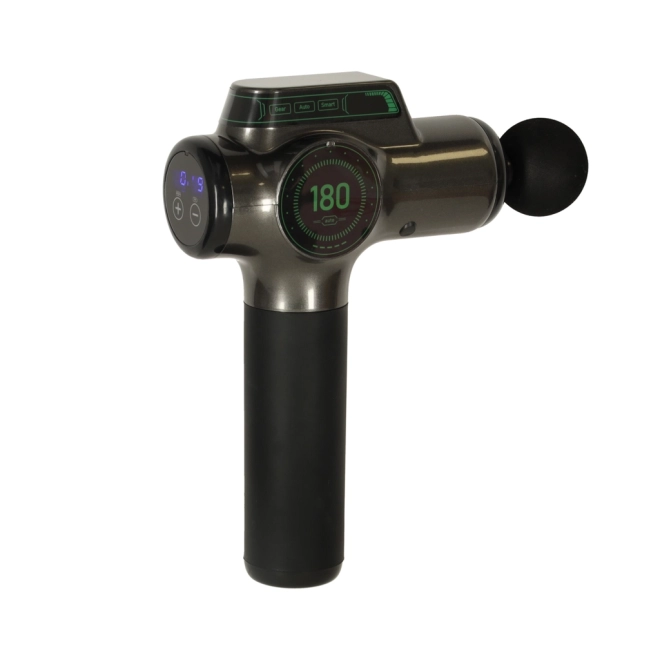 Portable Massage Gun with LED Display 8-in-1