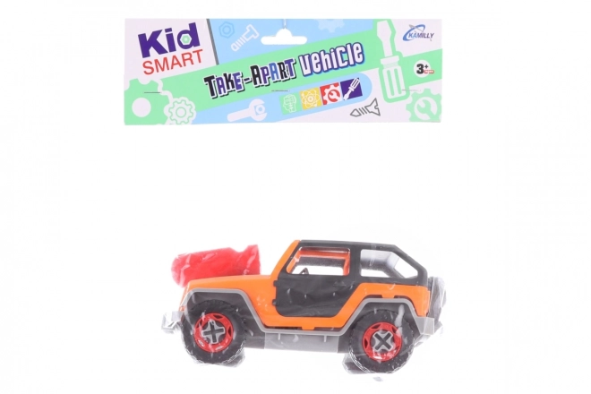 Schroefbare jeep