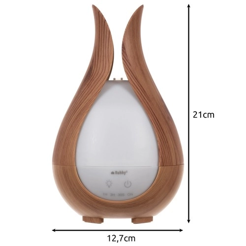 Aroma Diffusor und Luftbefeuchter 200ml Ruhhy