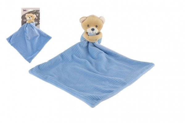 Doudou en peluche Miluš – ourson 25 × 25 cm