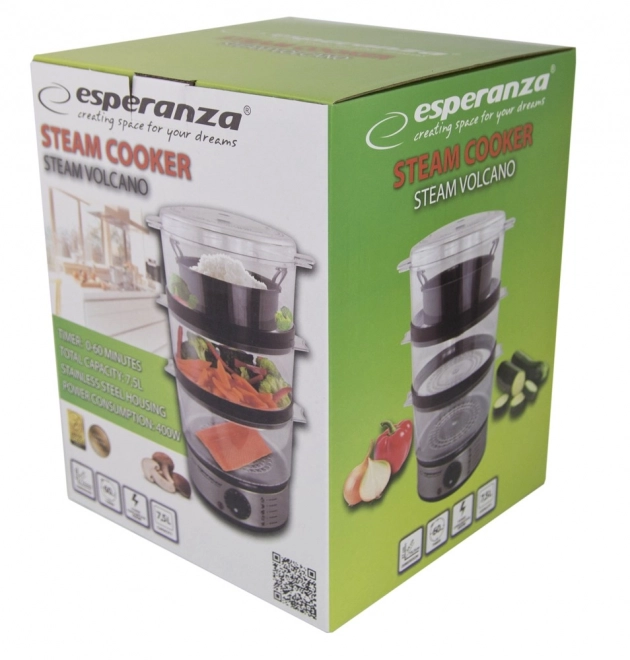 Stoomkoker STEAM VOLCANO
