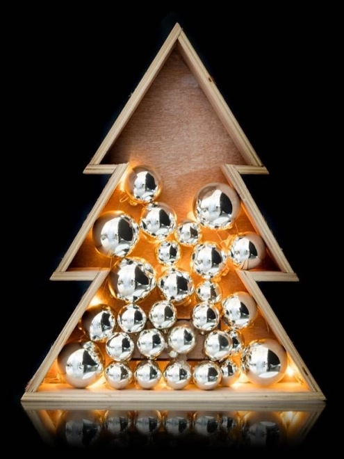 Kerstboom 15LED hoogte 38cm