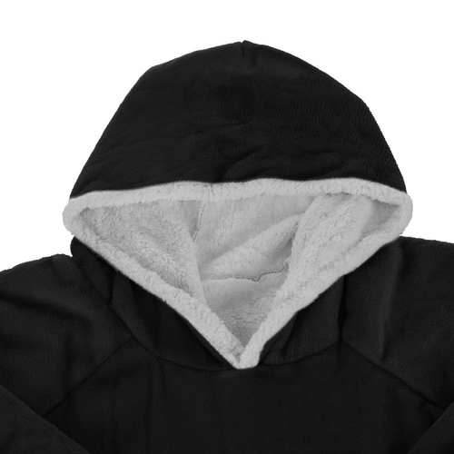 Mikina XXL - Ruhhy zwarte deken 24403
