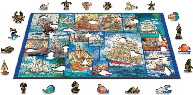 Double-Sided Puzzle 2-in-1
