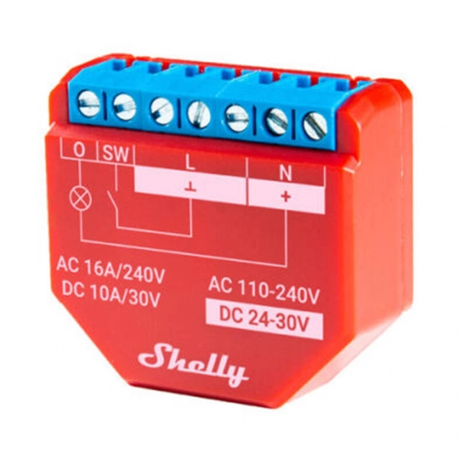 WLAN Smart Relais Shelly Plus 1PM mit Leistungsüberwachung