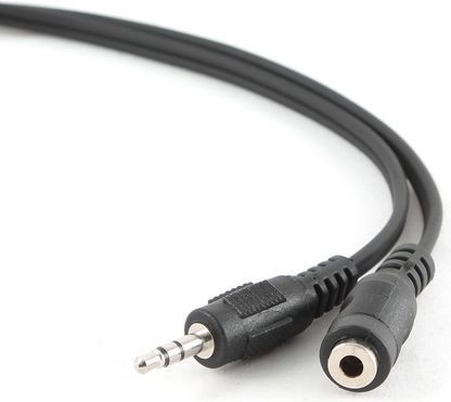 Minijack stereo extension cable 2m