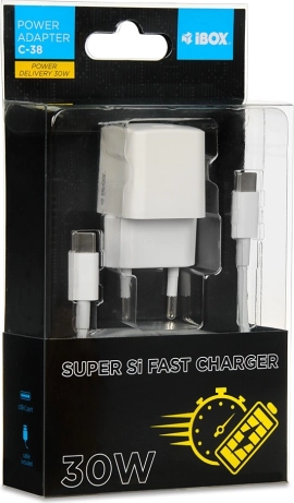 Vermogen 65 W met GaN voor snel opladen