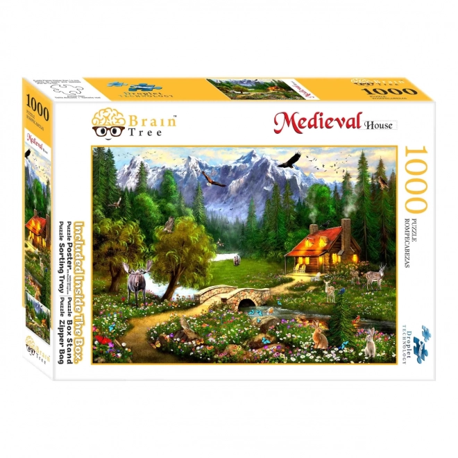 Puzzel Brain Tree - Berghut 1000 stukjes