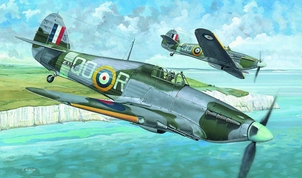 Modelvliegtuig Hawker Hurricane Mk.IIC – bouwpakket