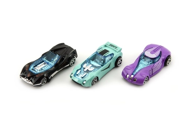 Metalen auto met vrije loop - 8 cm