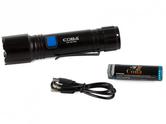 Tactische militaire zaklamp met zoom