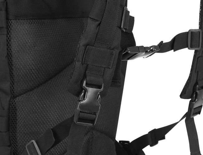 XL Zwarte militaire rugzak