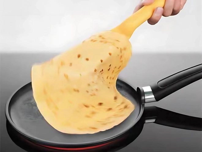 Spatel en roller voor pannenkoeken