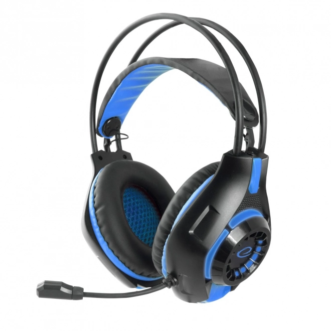 Gaming Kopfhörer mit Mikrofon Deathstrike Blau