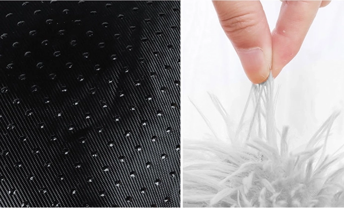 Non-slip and water-resistant bottom