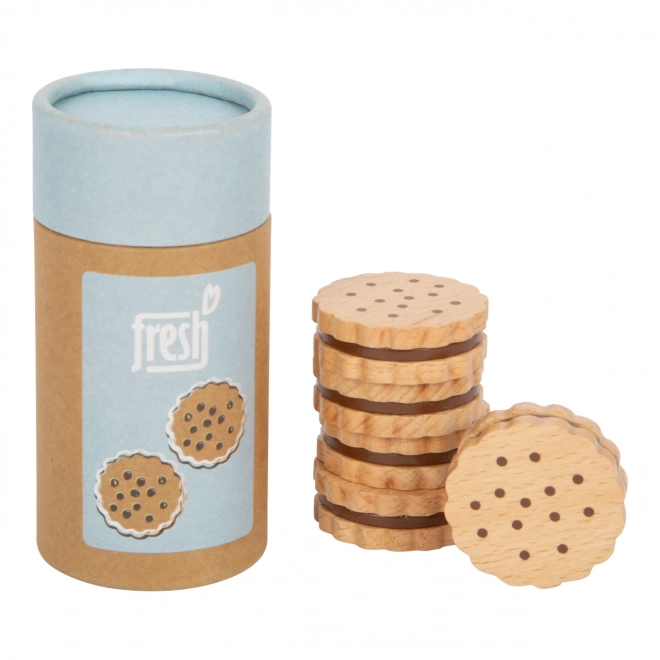 Houten koekjes voor kinderen