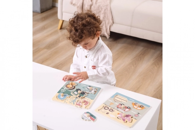 Polar B Animal Puzzle with Handles