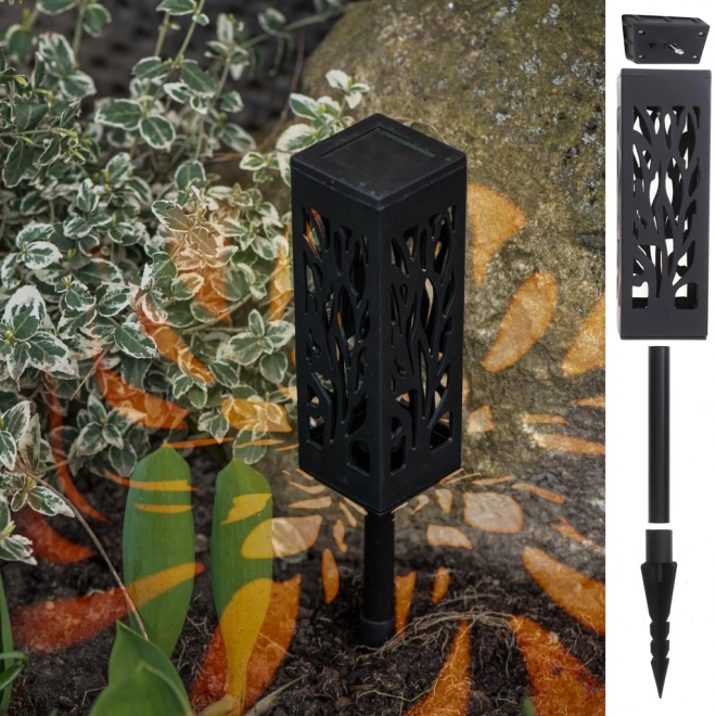 Zonne-decoratieve tuinlampen 4 stuks