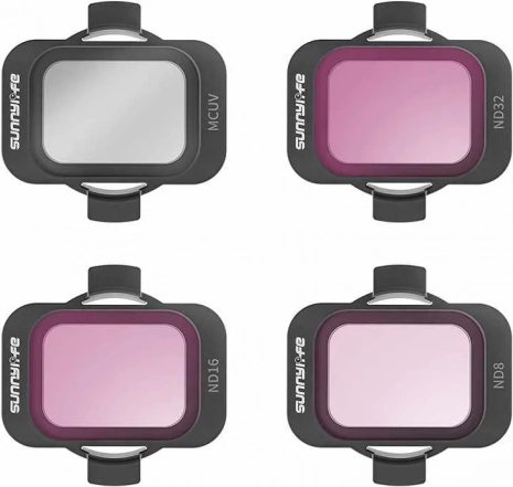 Sunnylife MCUV and ND8/16/32 Filter Set for DJI Avata 2