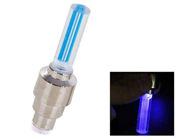 LED bleue brillante et anneau lumineux spectaculaire