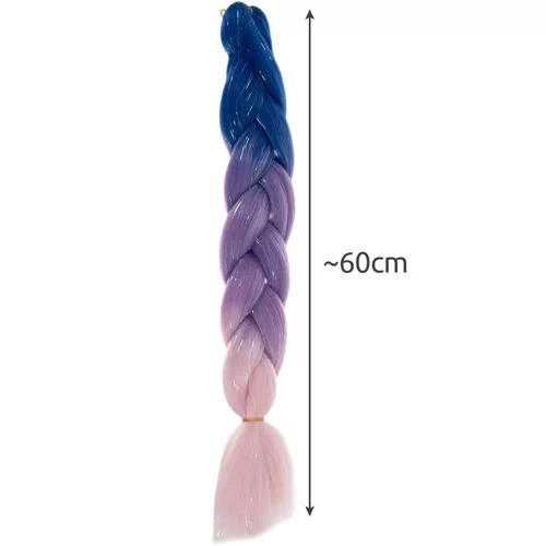 Cheveux synthétiques ombrés tresses Soulima 23577