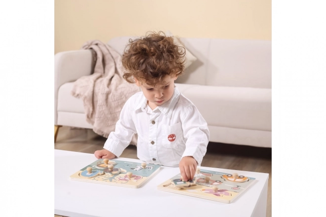 Polar B Animal Puzzle with Handles