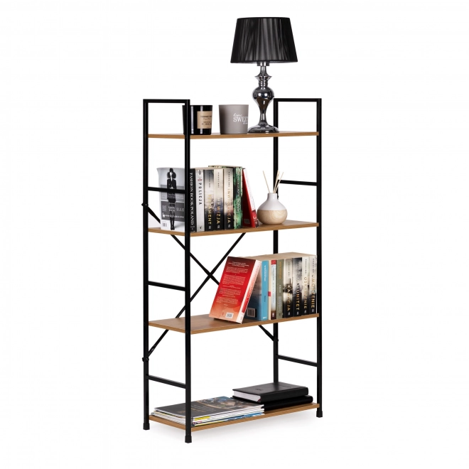 Moderne brede houten plank met 4 planken
