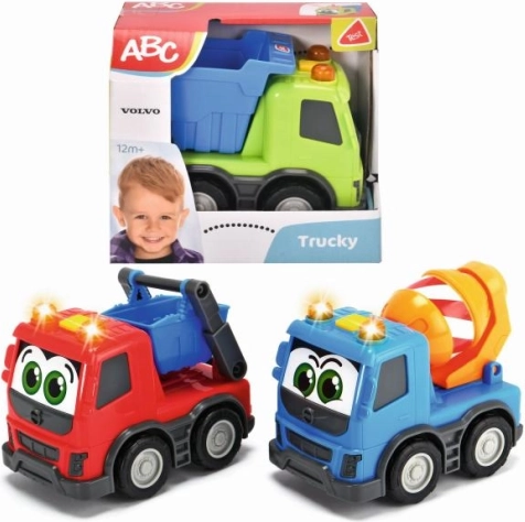 ABC VOLVO Kids' Truck 13 cm with Light and Sound (3 types)