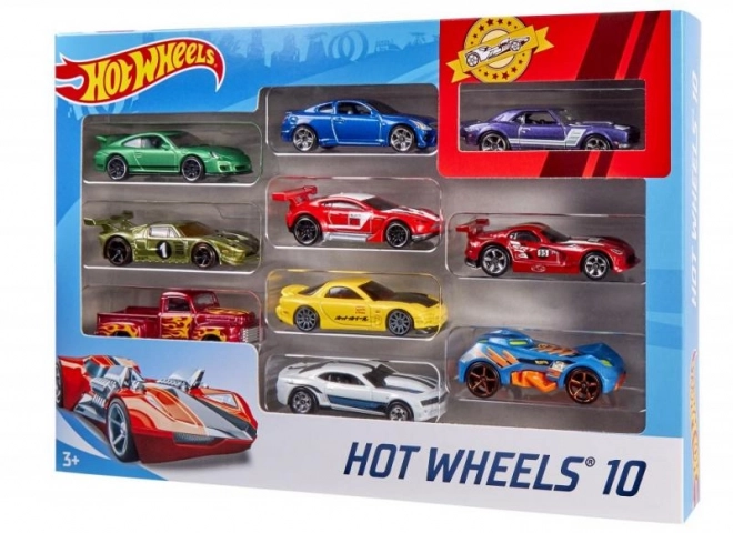 Hot Wheels 10er-Set Autos