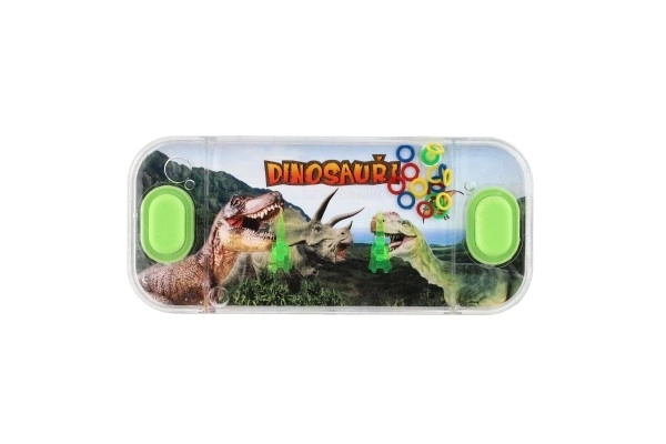 Jeu d'eau casse-tête 15,5x7cm plastique dinosaure 4 types 24 pcs dans une boîte