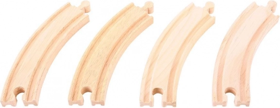 Lange gebogen rails Bigjigs Rail