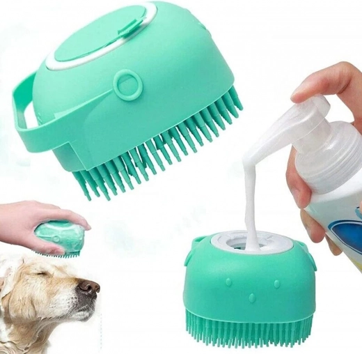 Shampoospender direkt in der Bürste