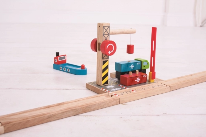 Bigjigs Rail Containeroverslag