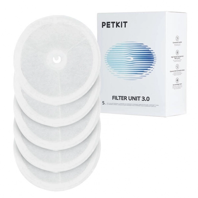 Vervangfilters voor de fontein PetKit Eversweet 5 stuks