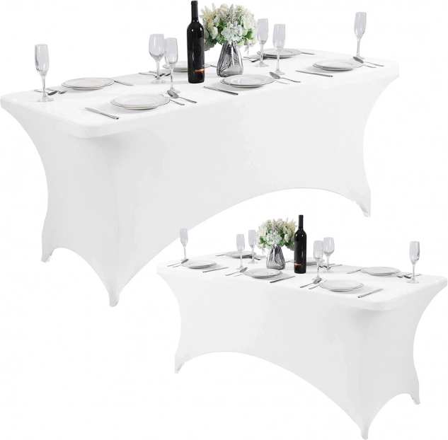 Universelle Tischdecke 180 cm 6FT weiß MultiGarden