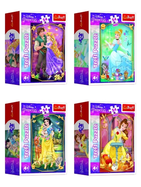 Four enchanting princess designs