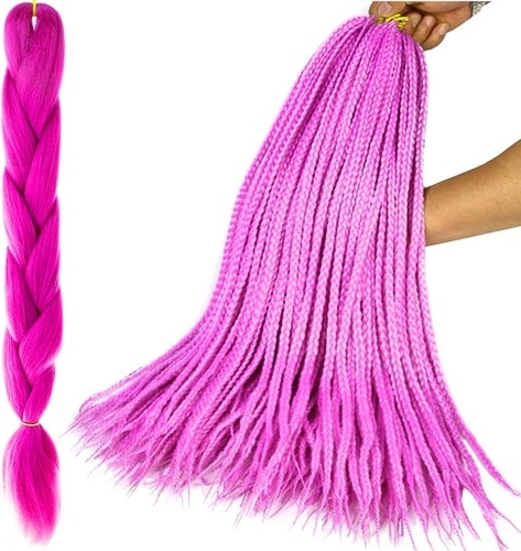 Synthetic Braids – Hair Extensions – Purple