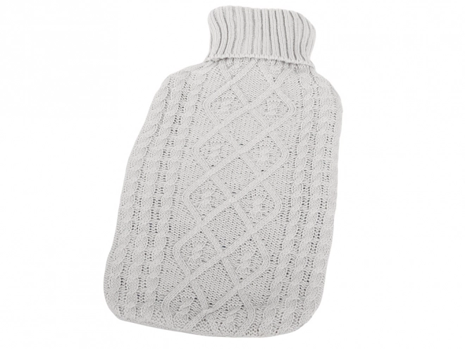 Warmwaterkruik met gebreide hoes 2L