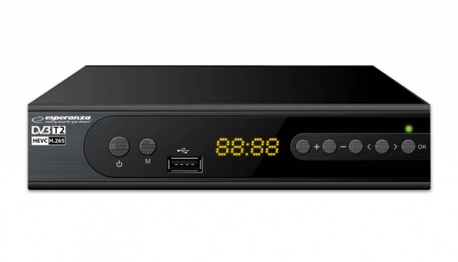 Moderner DVB-T/T2 Receiver mit Aufnahmefunktion
