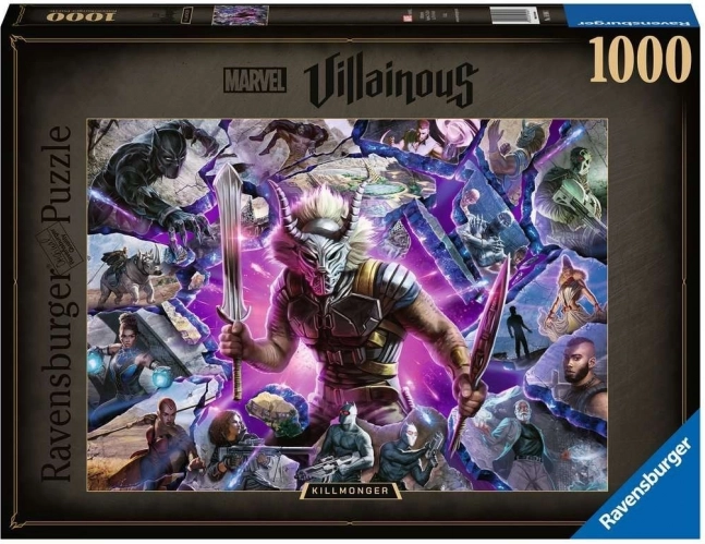 Puzzle Ravensburger Villainous: Killmonger 1000 pieces