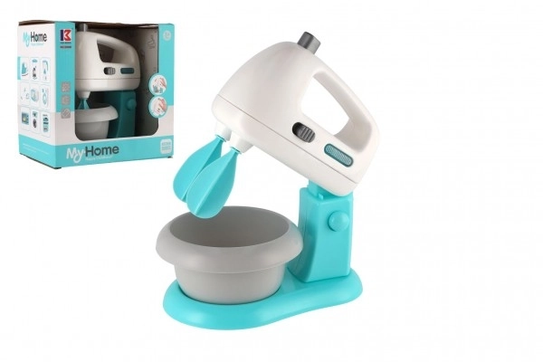 Hand Mixer with Plastic Bowl - Battery Operated