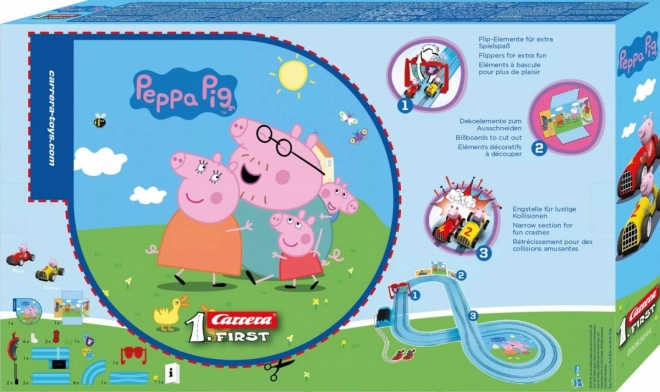 Autoracebaan Carrera FIRST - 63044 Peppa Big