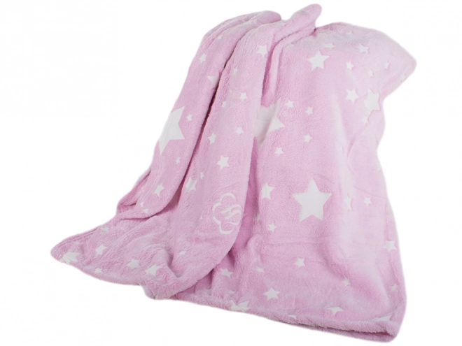 Deken met mouwen fleece warme hoodie neon – roze