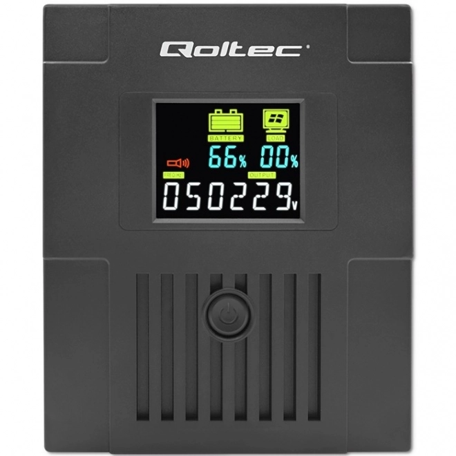 Noodstroomvoorziening Qoltec UPS 2000VA 1200W met LCD en USB