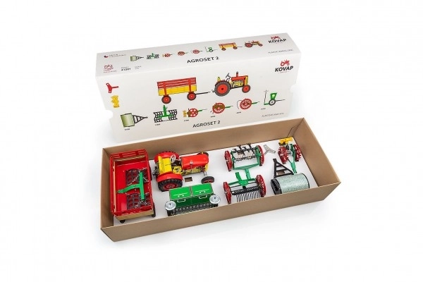 Metalen agro set Zetor