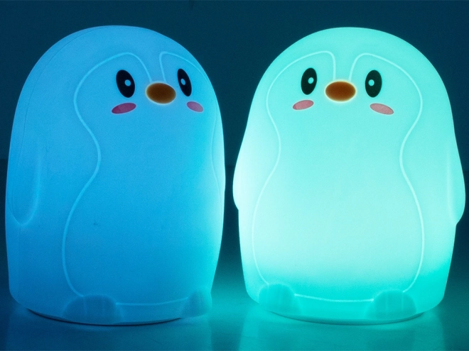 Led Nachtlicht Für Kinder Pingwin Rgb Touch Usb